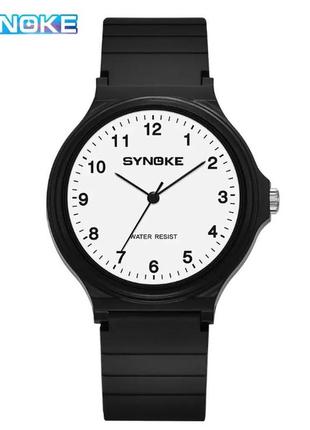 Часы наручные кварцевые synoke 9809 спортивные водонепроницаемость 5 бар