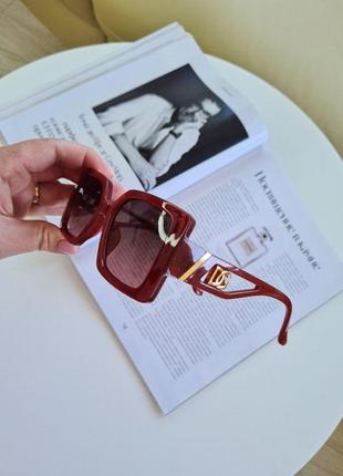 Солнцезащитные очки женские dolce & gabbana  защита uv400