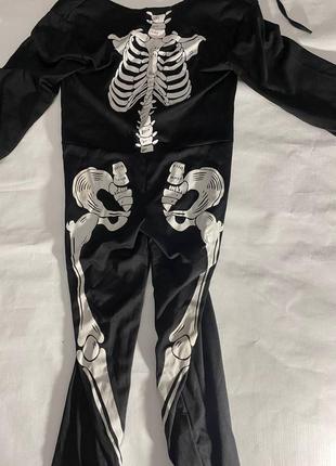 Костюм на хэллоуин смешной скелет