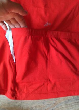 Красная спортивная велофутболка löffler p. m/406 фото