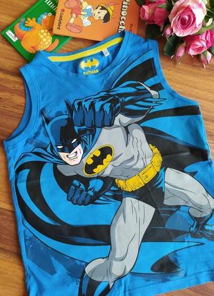 Модная трикотажная майка batman c&a на 9-10 лет