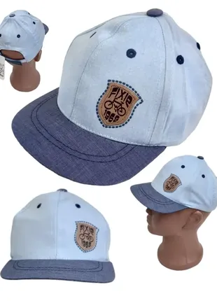 Бейсболка, кепка для хлопчика р44-46 блакитна польща magrof 30550