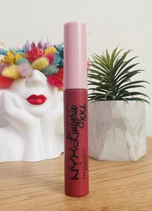 Оригінал nyx professional makeup lip lingerie xxl рідка матова помада для губ 16 unlaced