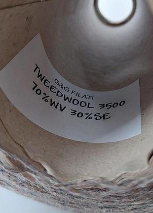 Пряжа меринос с шелком g&amp;g tweed wool