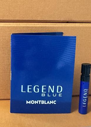 Montblanc blue legend пробник оригінал