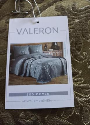 Новий набір valeron, жакард, 240×260 і дві наволочки.