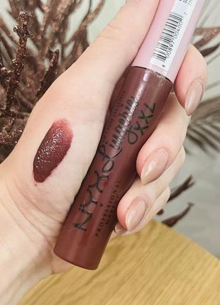 Оригінал nyx professional makeup lip lingerie xxl рідка матова помада для губ 09 deep mesh