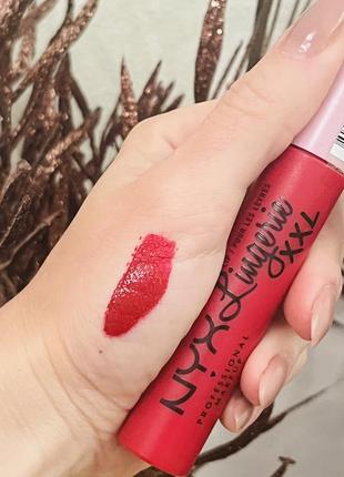 Оригінал nyx professional makeup lip lingerie xxl рідка матова помада для губ 21 stamina