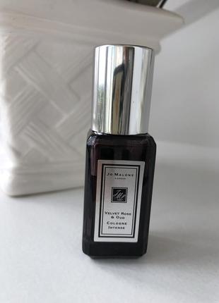 Velvet rise and oud. jo malone.