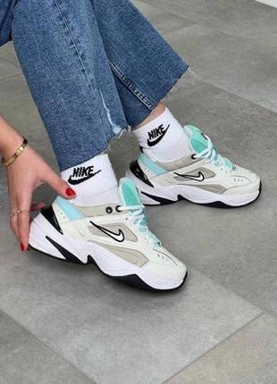 Стильные кроссовки nike m2k tekno найк м2к текно