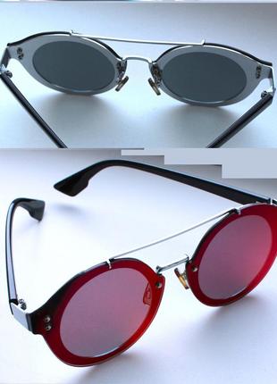 Сонцезахисні окуляри круглі брендові іміджеві