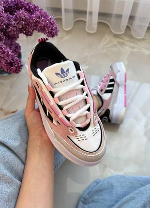 Кросівки adidas adi2000 white pink жіночі