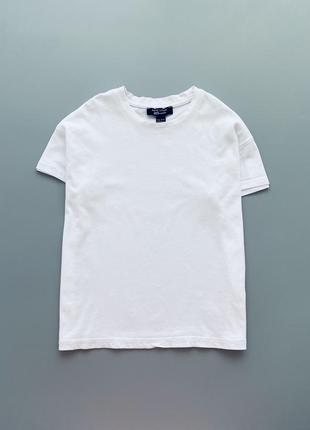 Біла футболка для дівчинки