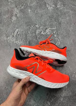Нью беленс 411 / New Balance Fresh Foam Tempo Vivid Coral met Citrus Punch