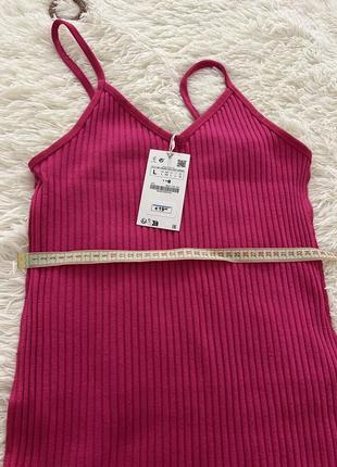 Трикотажна сукня zara4 фото