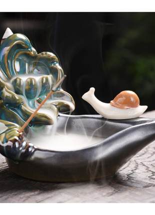 Подставка жидкий дым улитки