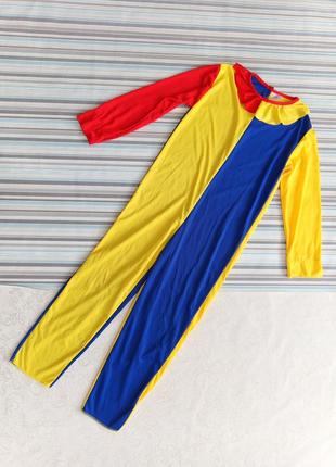 Карнавальный маскарадный новогодний костюм клоун