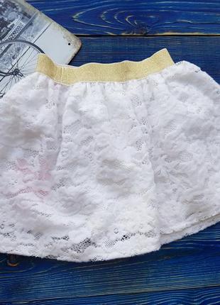 Стильная ажурная юбка на 3-4 года ovs