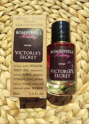 Духи, парфюмированная вода victoria's secret bombshell holiday tester lux, женский, 60 мл