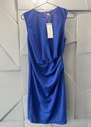 Синя сукня shein