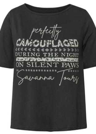 Елегантна жіноча футболка esmara®, розмір наш 42-44(xs 32-34 євро)