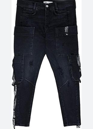 Карго джинси zara