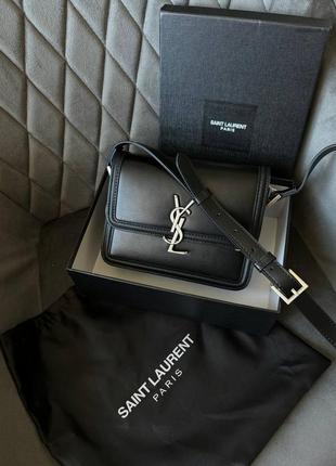 Сумка ysl black silver premium арт. pr0028