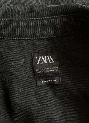 Джинсова сорочка zara