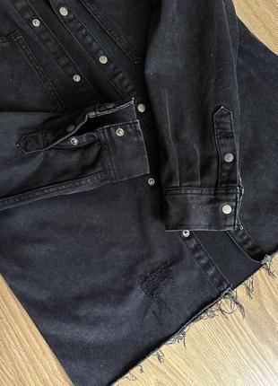 Джинсова сорочка zara