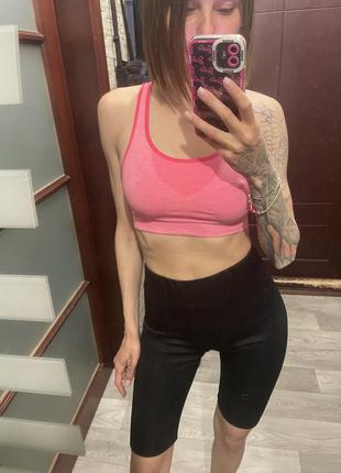 Топ розовый