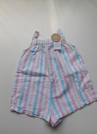 Полукомбинезон новый cool club, размер 86, для девочки