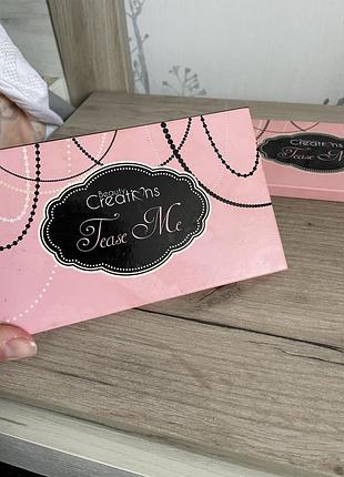 Палетка тіней beauty creations tease me (оригінал)