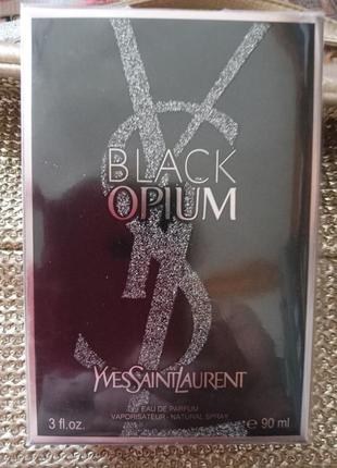 Парфум. yves saint laurent black opium