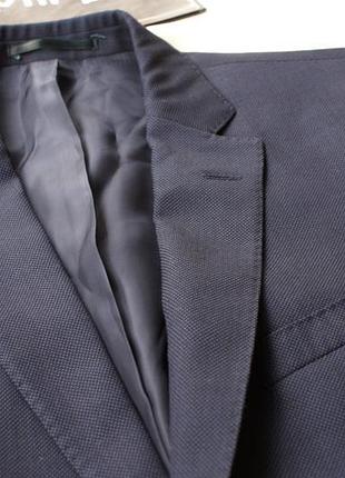Брендовый блейзер пиджак в составе шерсть от hugo boss4 фото