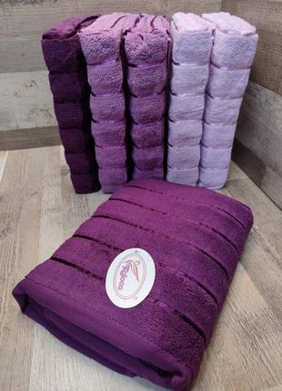 Набір банних махрових рушників 6 шт