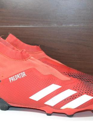 Adidas predator 20.3 laceless fg 44р бутсы бампы шиповки копочки