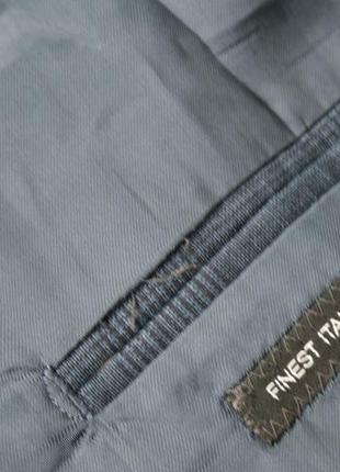 Брендовий двобортний модний літній блейзер піджак у складі вовна шовк льон massimo dutti10 фото
