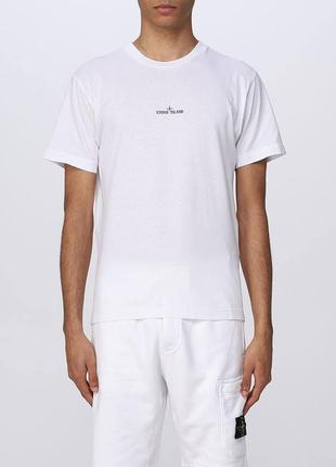 Stone island archivio center logo t-shirt