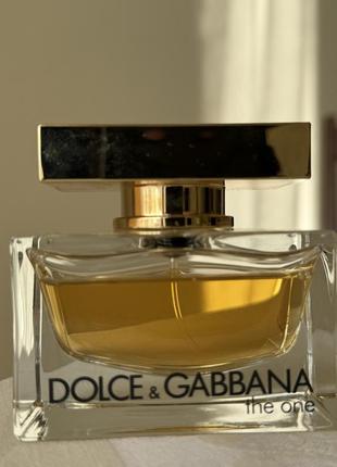 Оригінальні парфуми dolce&gabbana the one