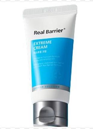 Мини версия защитного крема для сухой и чувствительной кожи real barrier extreme cream
