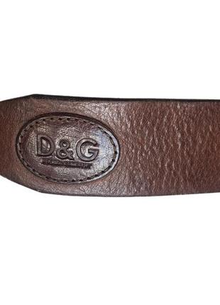 Dolce&amp;gabbana кожаный ремень
