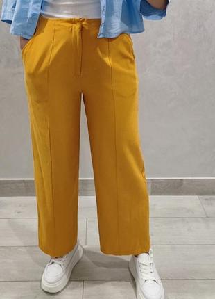 Літні брюки штани  віскоза котон льон