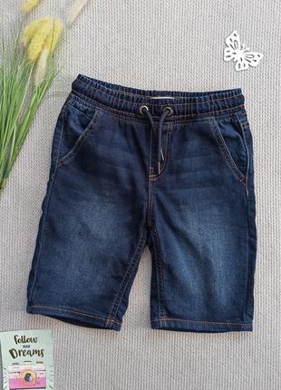 Детские джинсовые стрейчевые шорты 5-6 лет для мальчика