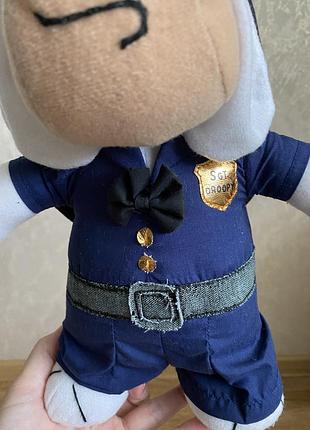 Іграшка пес поліцейський droopy