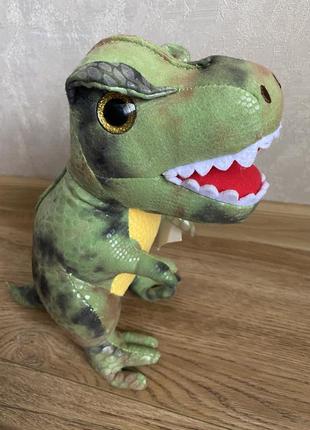 Іграшка м'яка динозавр ті-рекс зелений  mic