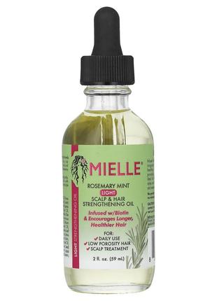 Mielle rosemary mint oil розмаринова олія від випадіння волосся