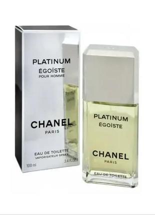 Чоловічі парфуми chanel egoiste platinumm (шанель егоист платинум) 100 мл