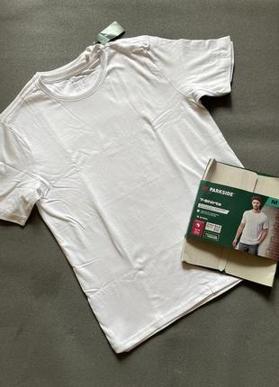 Белая базовая футболка lidl/parkside