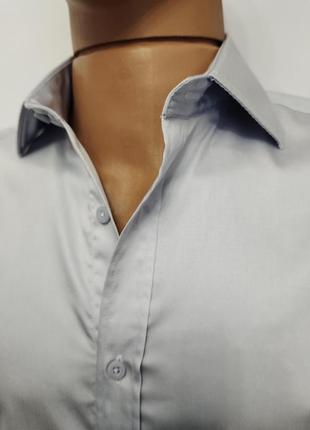 Стильная летняя мужская рубашка slim fit devred, франция, р.xs/s