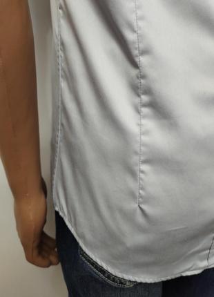 Стильная летняя мужская рубашка slim fit devred, франция, р.xs/s